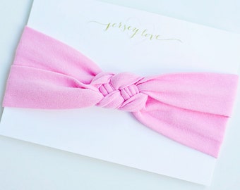Headband, Pink Celtic Knot Headband, Sailors Knot, Headbands, Baby Headbands, Turban Headband, Top Knot, Head Wrap, Boho Chic, Baby Gifts