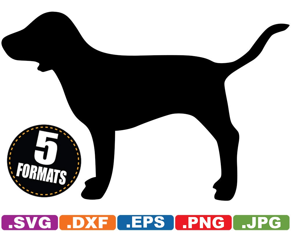 Download VS Pink Dog Silhouette Image File svg & dxf by ...
