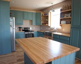 Kitchen Island 36 X 24 1-1/2x 35 round rock hard maple forever joint Kitchen Island 36 X 24 1-1/2x 35 round rock hard maple forever joint