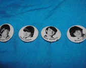 All MONKEES Individual Fan Pins