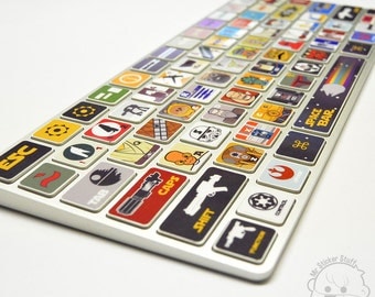 Star Wars Inspired Macbook Keyboard Skin / sticker