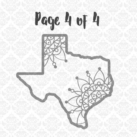 Download Texas Mandala svg, Texas Zentangle Svg, Texas Svg, Texas ...