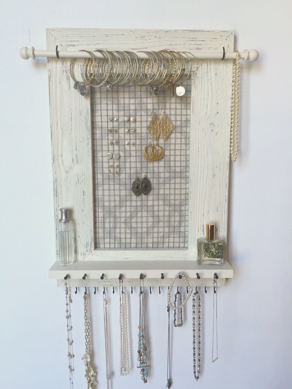 Jewelry Organizer Jewelry Wall Organizer by