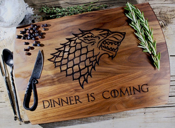 Dinner is Coming - Game of Thrones Cutting Board