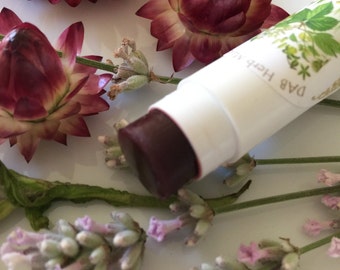 Organic Root Lip Stain, Lip Tint, Lip Pinch, Vegan, Buildable, Healing, Moisturizing, Softening