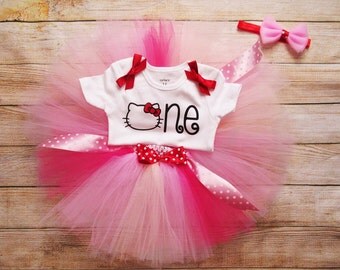 Hello Kitty birthday outfit / Hello kitty tutu