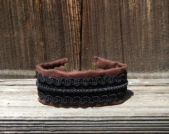 Bohemian Wooden Bead Badge Lanyard With Keyring - Adjustable Neck Strap For ID, Keys, Or Phone