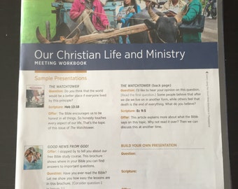 Our Christian Life And Ministry Meeting By Meetingssupplies