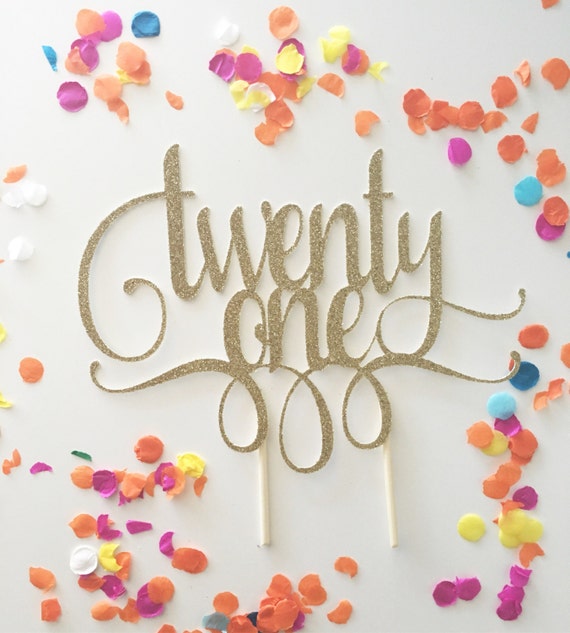 21st Birthday Cake Toppers Australia