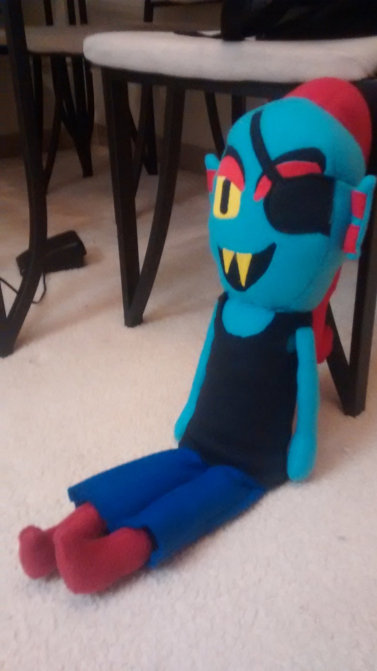 undyne undertale plush