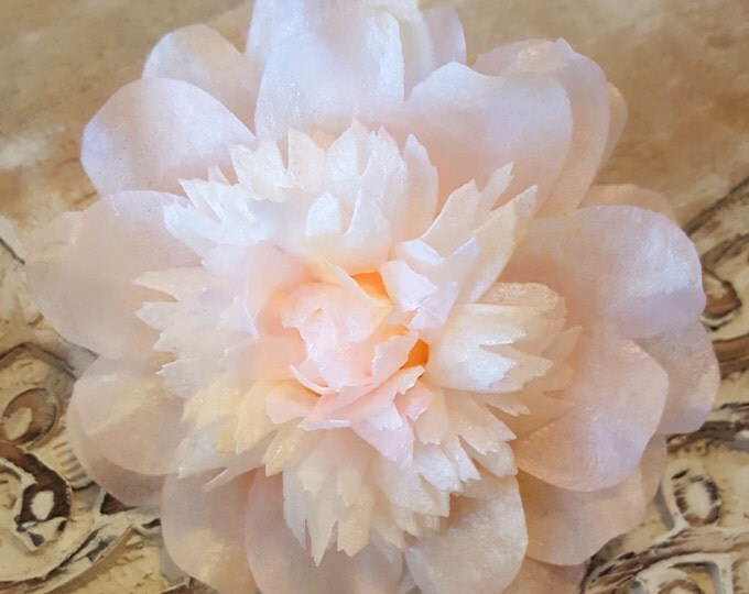 Edible Peonies, Wafer Paper Flowers for Cakes - "Anemone Style"