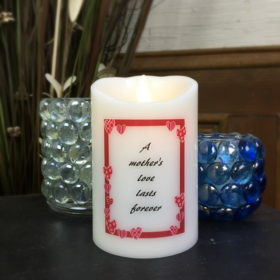 Items similar to Flameless Candle Unique Mothers Day Gift Ideas LED