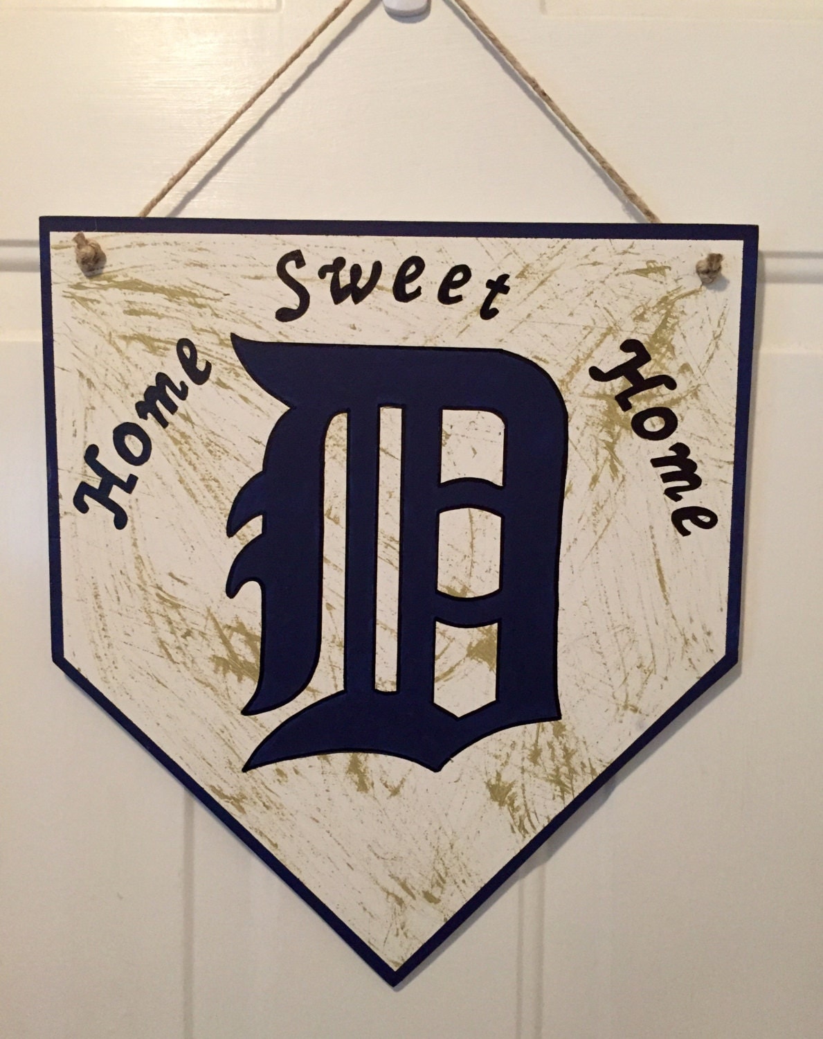 Detroit Tigers Detroit Tigers sign home plate sign home