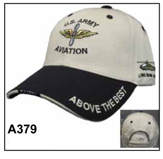 US Army Khaki Army Aviation Above The Rest Hat by GungHoShirts