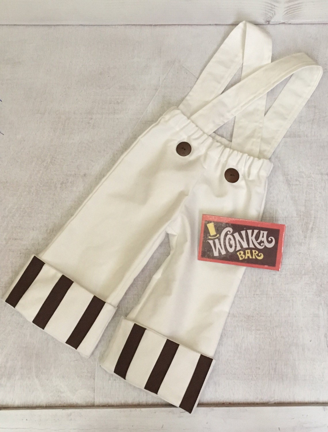 Baby and Kids Willy Wonka Oompa Loompa Inspired Costume