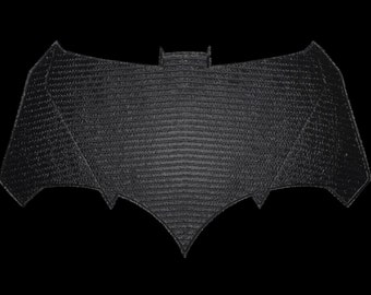 Batman Logo Backlit Floating Metal Wall Art