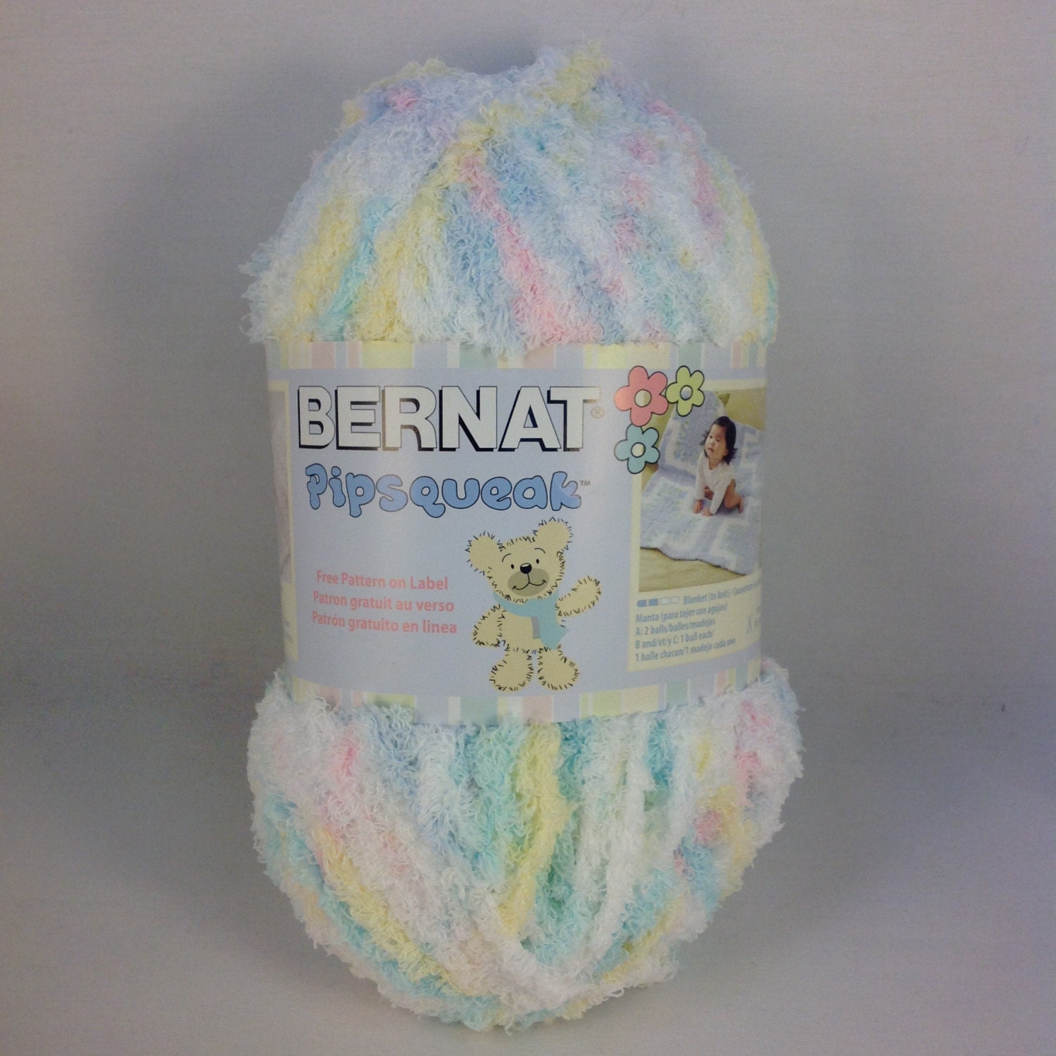 Bernat Pipsqueak Baby Yarn - 8.8 oz skein from TheFabricAndYarnLady on ...