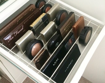 Acrylic makeup organizer organiser storage divider set