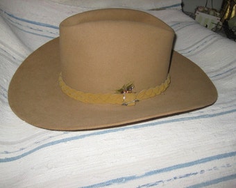 VintageJohn B. Stetson XXXX Beaver Cowboy Hat