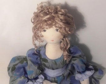 Rag doll pattern / Artist doll pattern / Doll making / Instand PDF English, french and spanish – Number 9