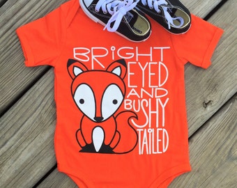 bright eyed and bushy tailed t shirt