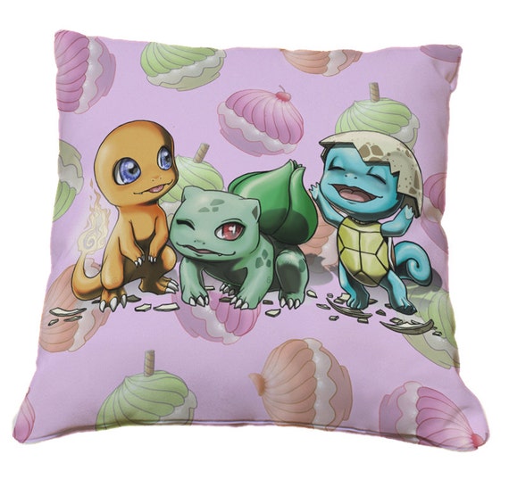 Gen 1 throw pillow by on Etsy