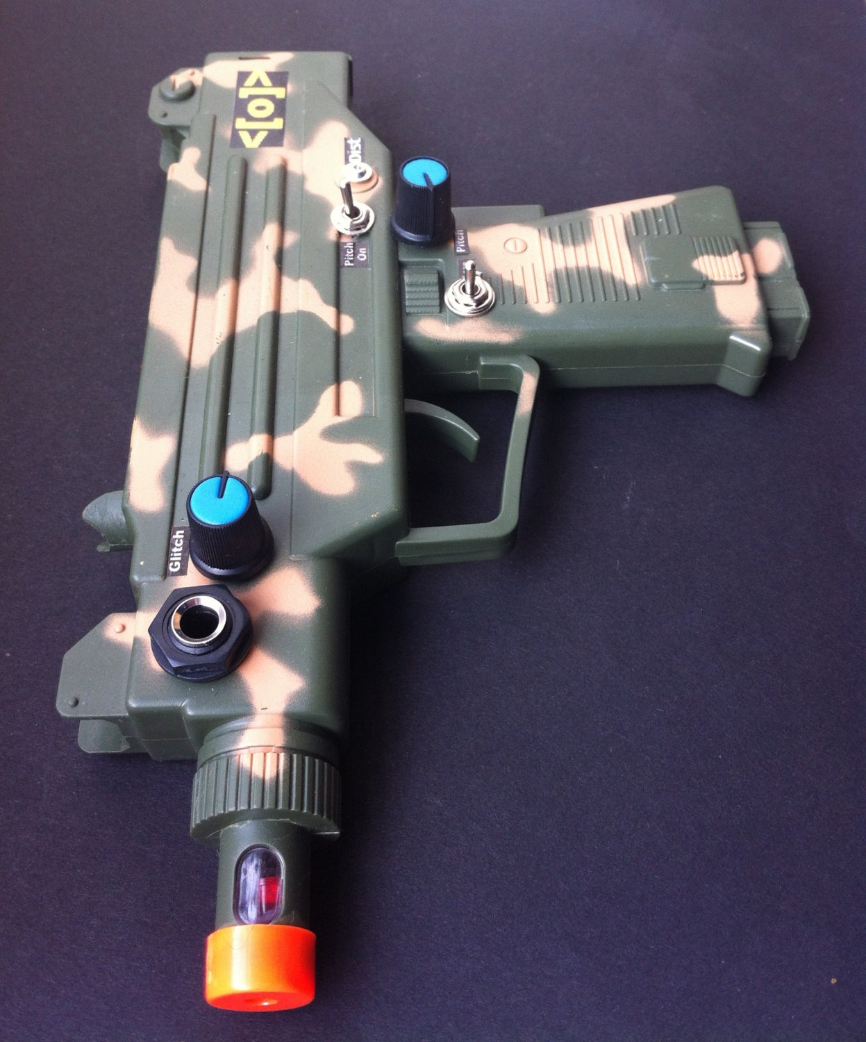 Circuit Bent Toy Uzi gun