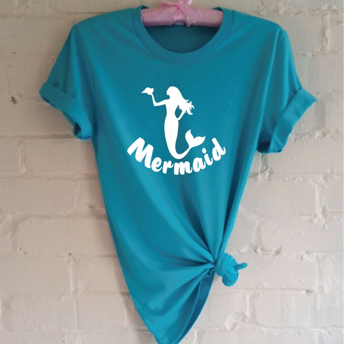 Mermaid T-Shirt. Mermaid Shirt. Be A Mermaid. I'm Really A