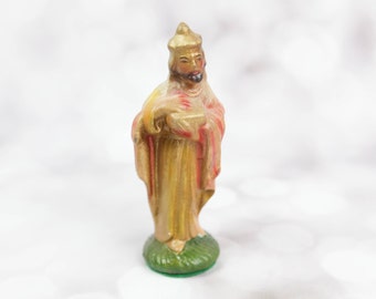 Vintage Ceramic Nativity Figurine, replacement wiseman