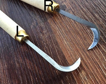 2 Hook knife,Wood Carving Tools ,Woodworking ,Wooden carving,Carving Tool,Craft