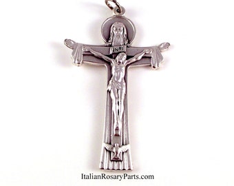 La Salette Rosary Crucifix w Hammer and by ItalianRosaryParts