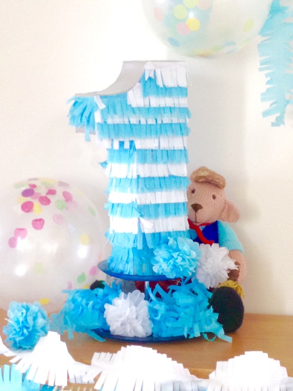 first birthday DIY pinata Number one Digital Download Paper