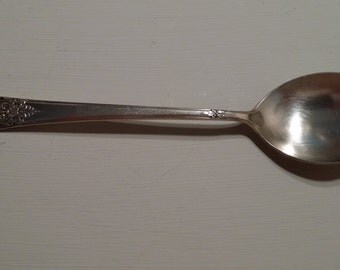 Mt. Rose pattern sugar spoon circa 1954 silver plate