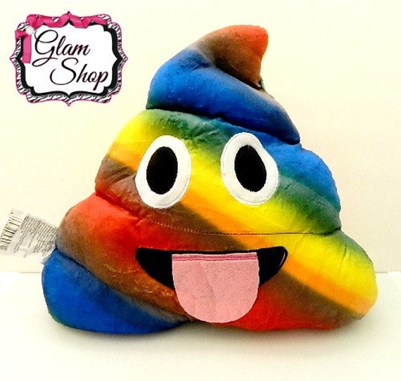 rainbow poop emoji toy