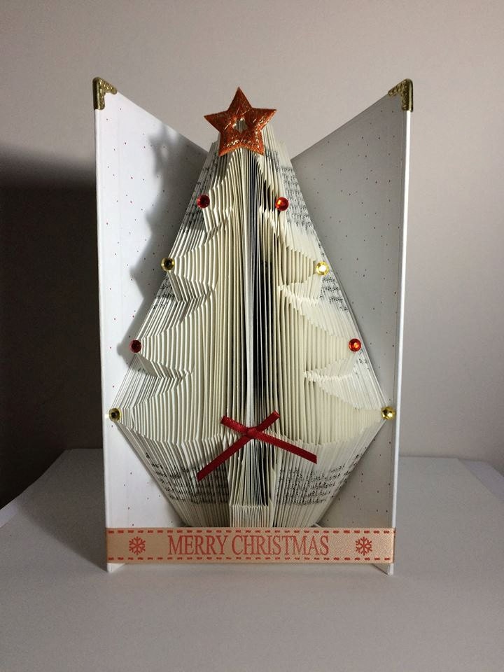 Christmas Tree Book Folding Pattern 178 Folds