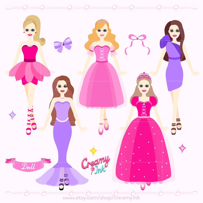 clipart barbie doll - photo #28