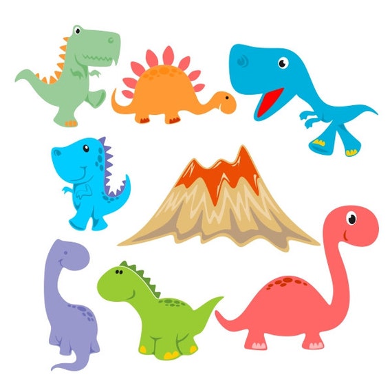 Download Dino Dinosaur Designs Cuttable Pack SVG DXF EPS use with