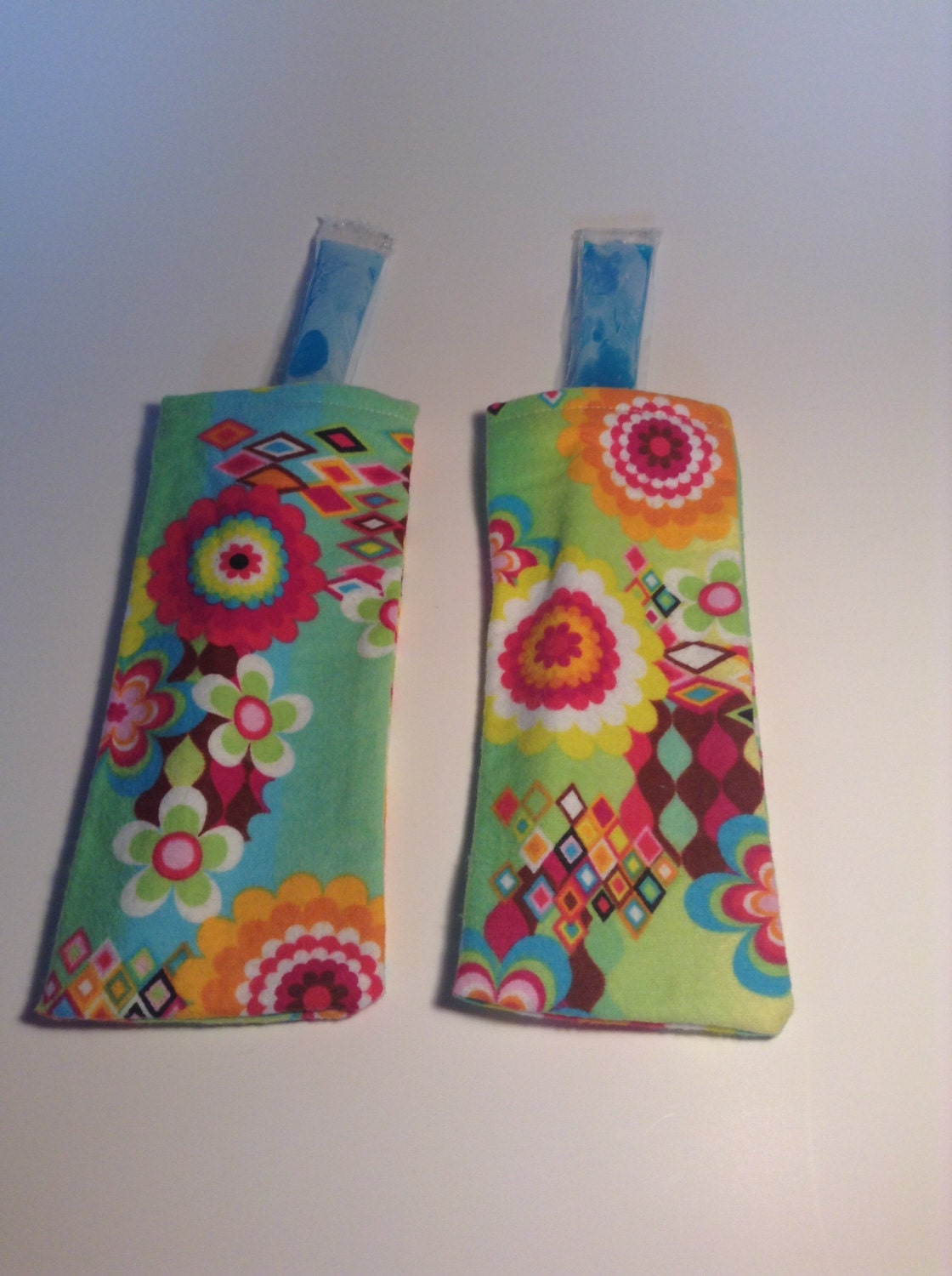 Sewn Popsicle Holders Set of Four by TheSunflowerFields on Etsy