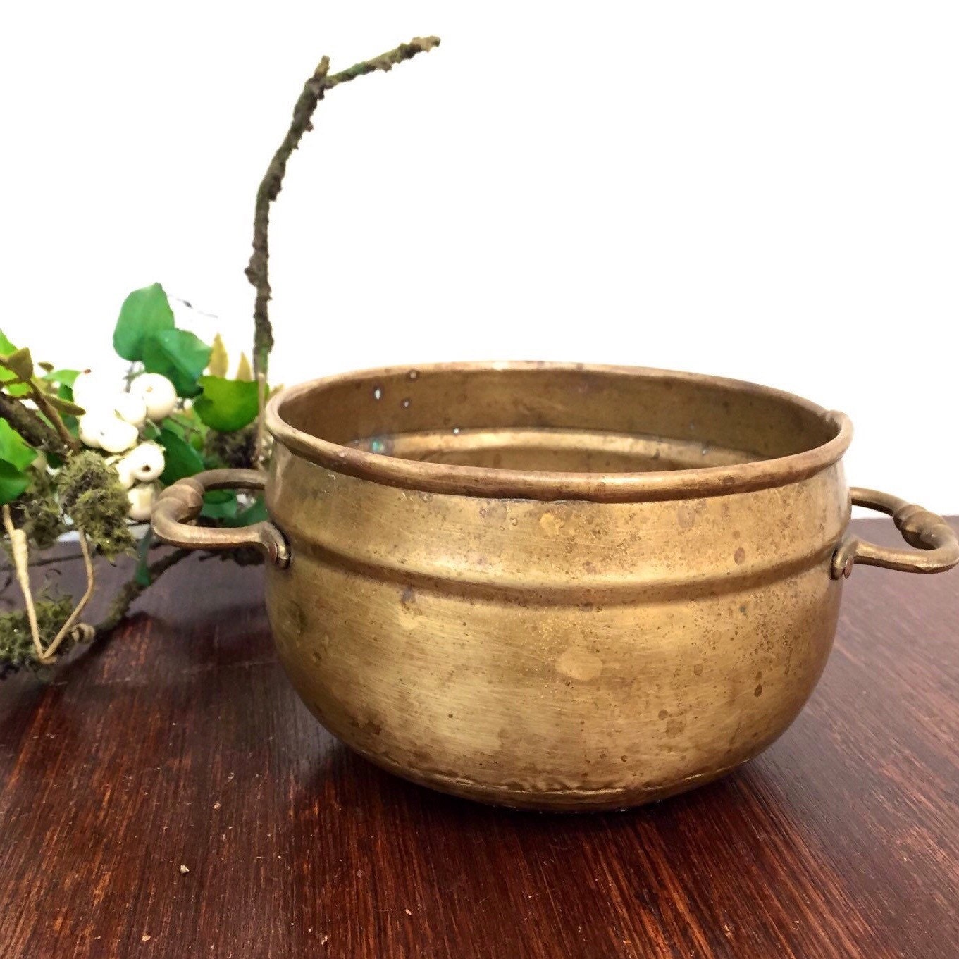 Beautiful solid brass  brass flower pot  flower  pot  also in