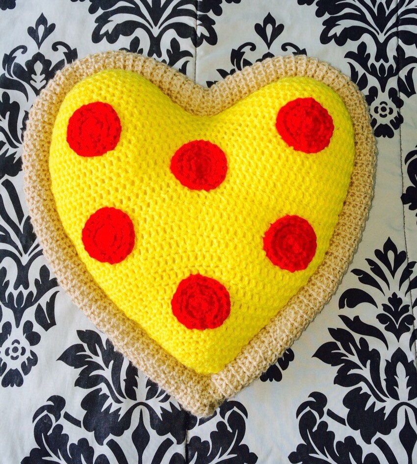 pizza plush pillow