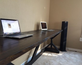 The Industrial Carruca Office Desk Large Executive Desk