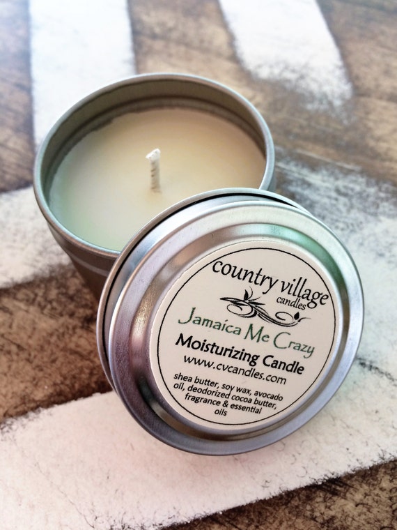 Items similar to Jamaica Me Crazy Moisturizing Candle / Spa / Handmade