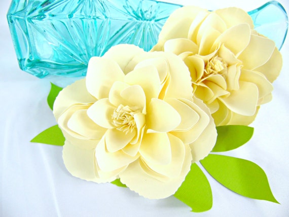 Peony Paper Flower Templates- DIY small paper flowers- SVG ...