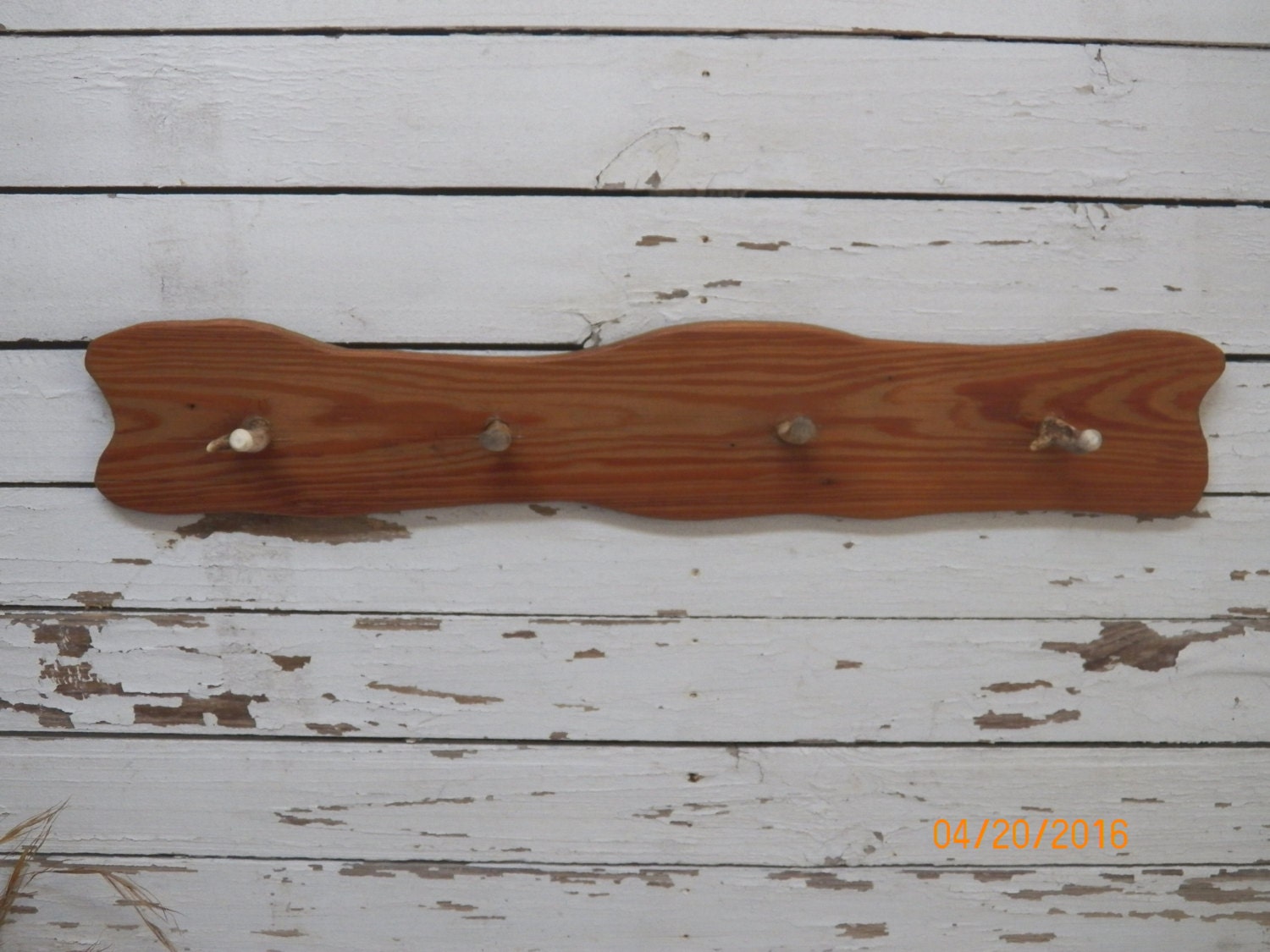 Rustic Hat Rack Reclaimed Hat Rack Deer Horn by RusticCharmDesignz