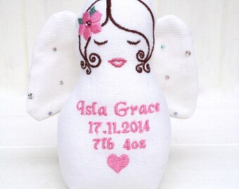 Angel, Guardian Angel, Personalised Guardian Angel, New Born Gift
