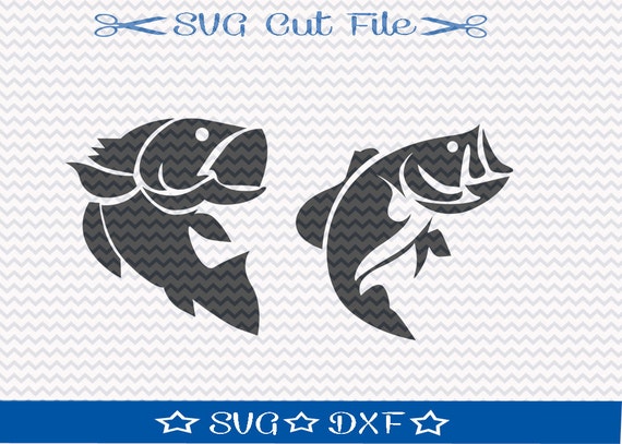 Download Bass Fishing SVG / Cut File for Silhouette or Cricut ...