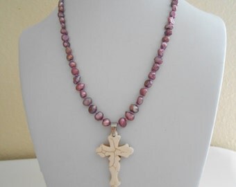 White Magnesite Cross