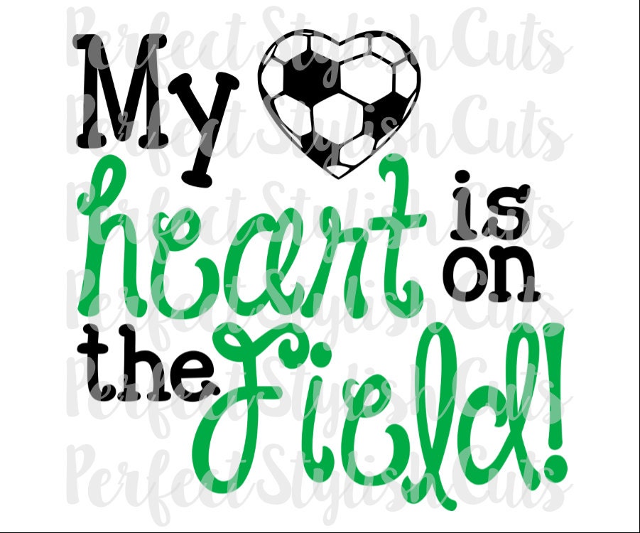 my heart is on the field football shirt