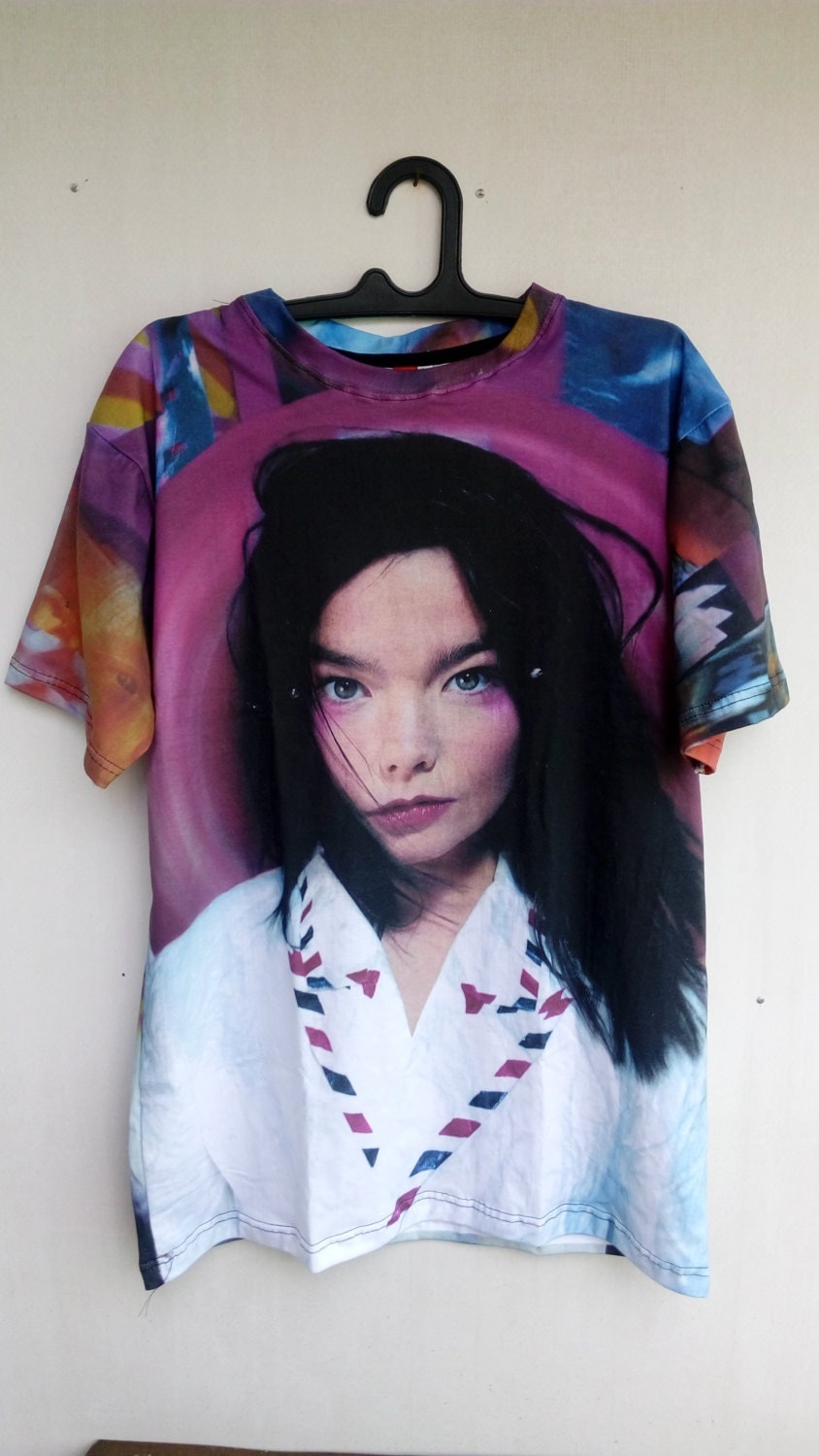 Bjork T-shirt Björk T-Shirt All Over Full Print by AgusCollection