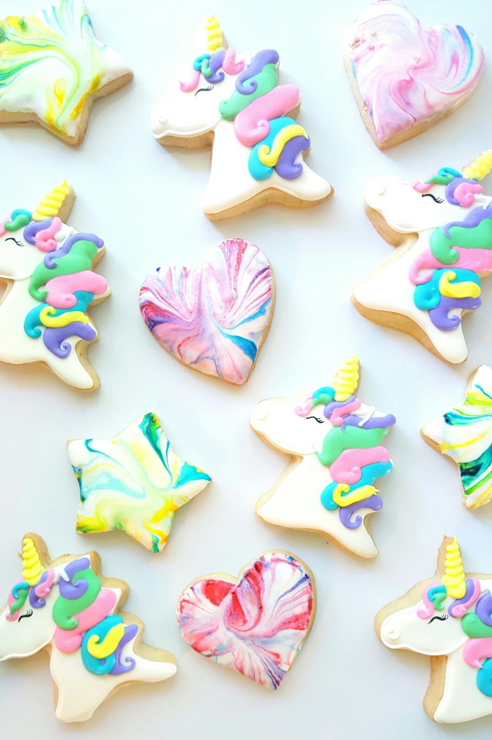 Unicorn Sugar Cookies